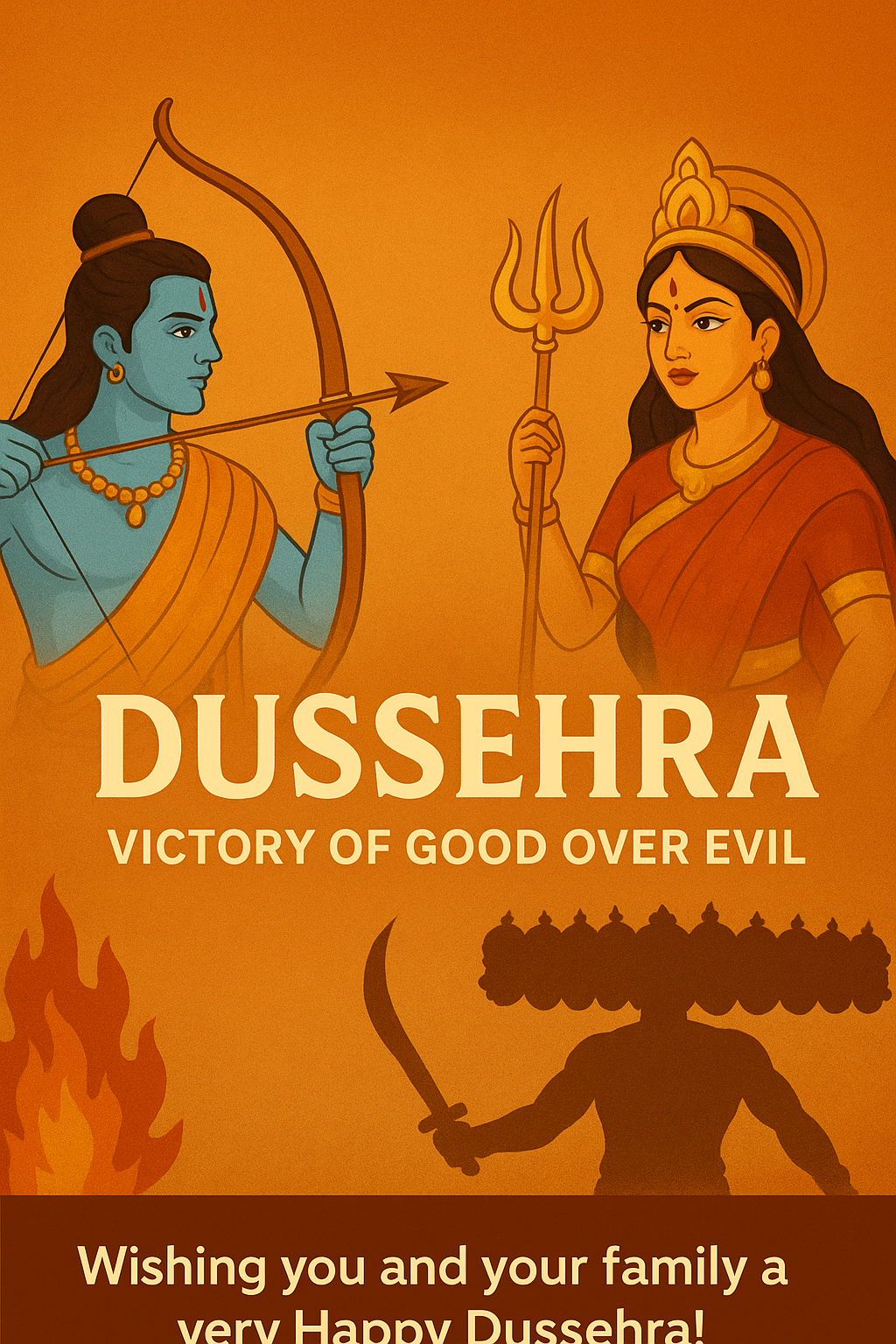 Dussehra 2025 – Victory of Good Over Evil
